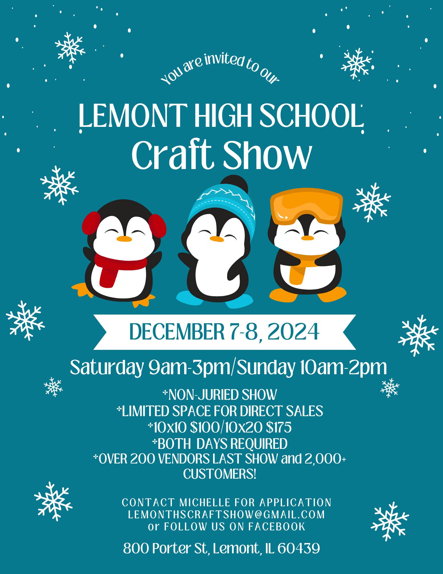 Lemont High School Craft Show